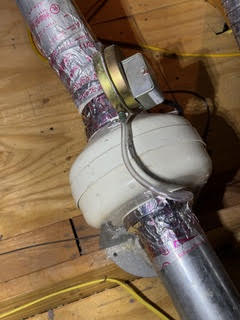 Dryer Booster Fan Installation